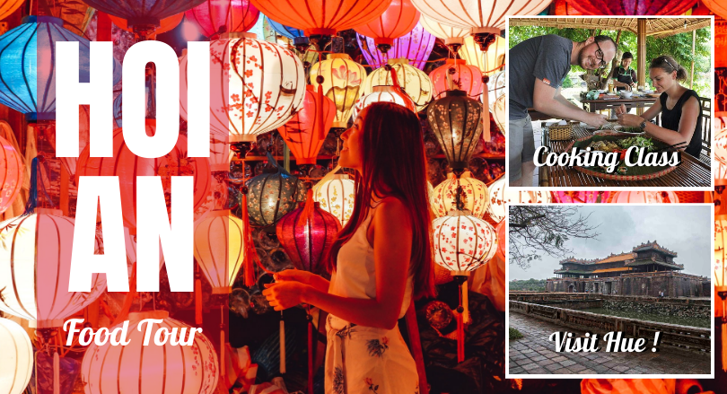 3 Days Hoian food tour - Hue - Danang Áo dài Costume Experience (Excluded Hotel)