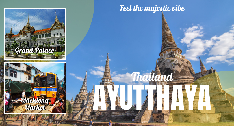 2 Days Bangkok - Samut Songkhram - Ayutthaya (Excluded Hotel & Air Ticket)